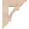 Ekena Millwork Westlake Traditional Smooth Bracket w/ Offset Brace, Douglas Fir, 7 1/2"W x 22"D x 26"H BKT0806X22X26WTL01SDF - alternate 4